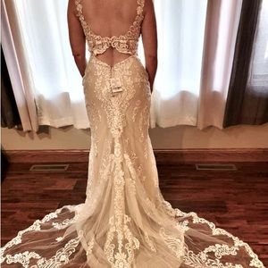 Beautiful-never worn- wedding dress. Tags still attached.